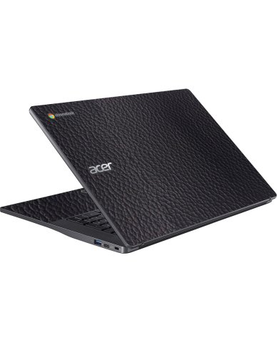 Acer Chromebook CB317-1H BLACK LEATHER Laptop Skin