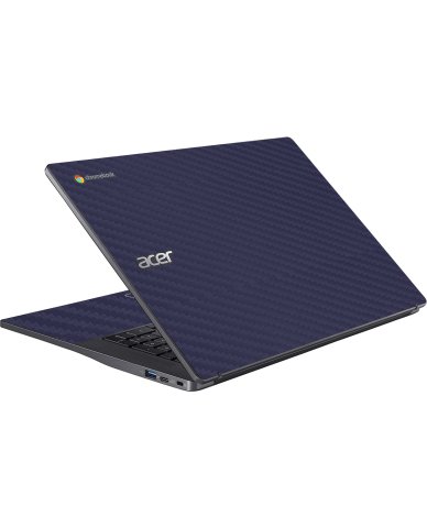 Acer Chromebook CB317-1H BLUE CARBON FIBER Laptop Skin