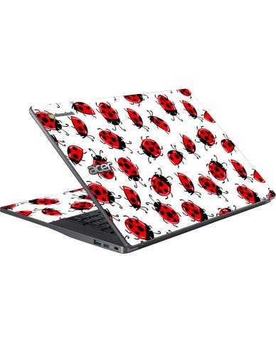 Acer Chromebook CB317-1H LADYBUGGIN Laptop Skin