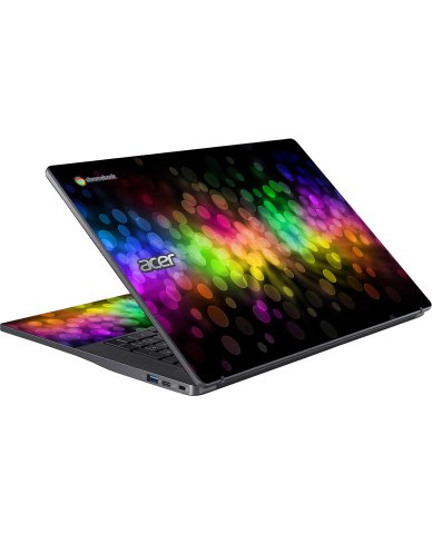 Acer Chromebook CB317-1H RAINBOW BOKEH Laptop Skin