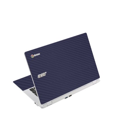 Acer Chromebook CB5-311 BLUE CARBON FIBER Laptop Skin