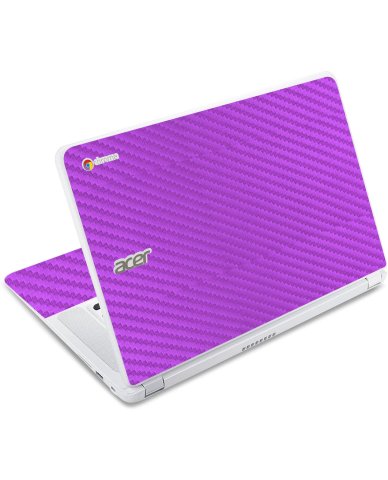 Acer Chromebook CB5-571 PURPLE CARBON FIBER Laptop Skin