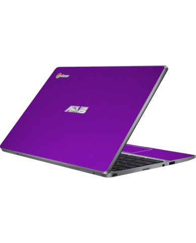 Asus Chromebook CX22N CHROME PURPLE Laptop Skin