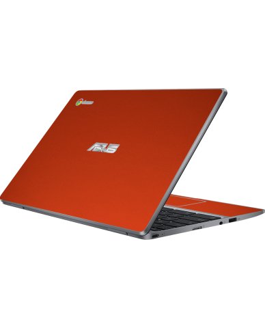 Asus Chromebook CX22N CHROME RED Laptop Skin