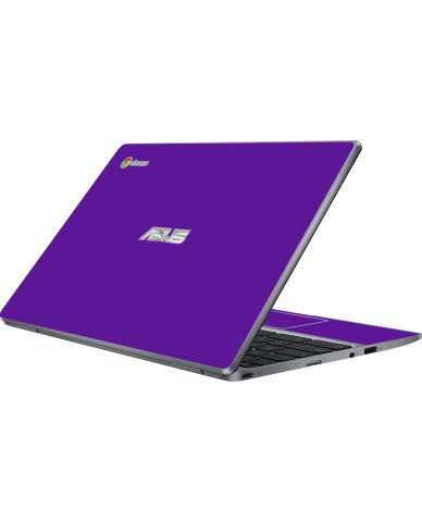 Asus Chromebook CX22N PURPLE Laptop Skin