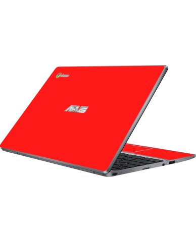 Asus Chromebook CX22N RED Laptop Skin