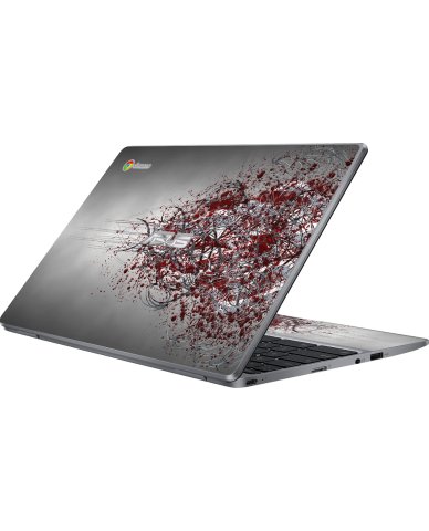 Asus Chromebook CX22N TRIBAL GRUNGE Laptop Skin