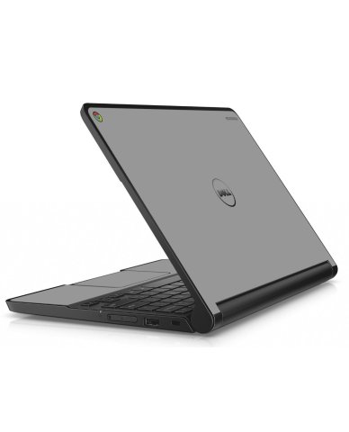 Dell Chromebook 11 3180 GRAY SILVER Laptop Skin
