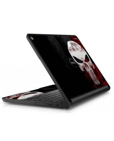 Dell Chromebook 11 3189 PUNISHER SKULL Laptop Skin