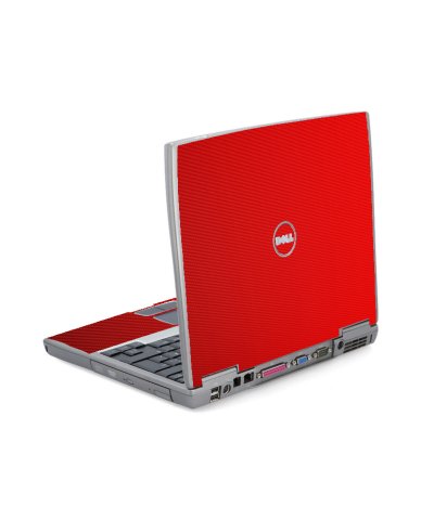 Dell Latitude D600 RED CARBON FIBER Laptop Skin