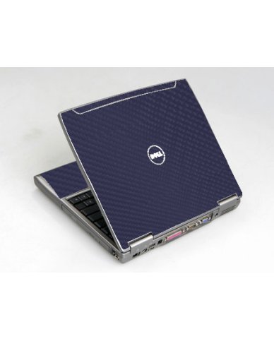 Dell Latitude D610 BLUE CARBON FIBER Laptop Skin