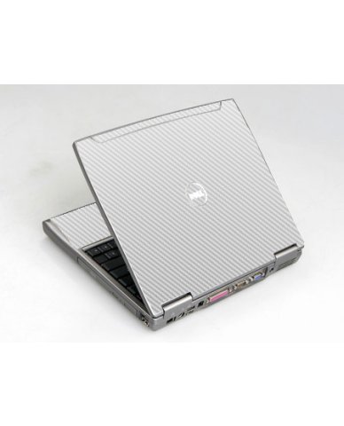 Dell Latitude D610 WHITE CARBON FIBER Laptop Skin