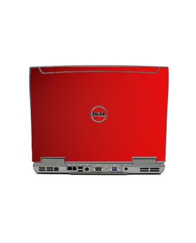 Dell Latitude D810 RED CARBON FIBER Laptop Skin