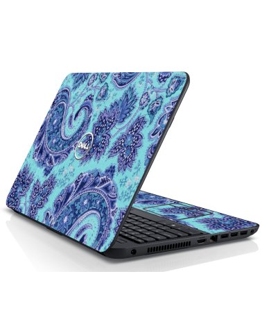 Dell Inspiron 15 3537 BLUE PAISLEY Laptop Skin