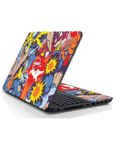 Dell Inspiron 15 3537 COMIC EXPLOSIONS Laptop Skin