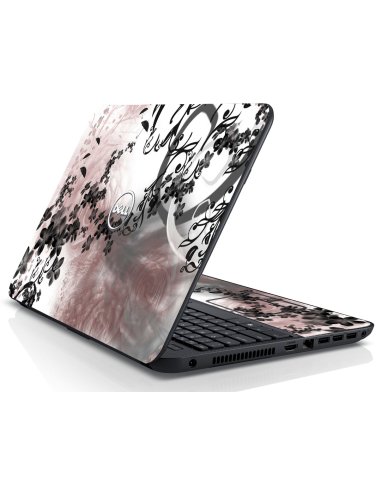 Dell Inspiron 15 3521 FLOWERS AND UMBRELLAS Laptop Skin