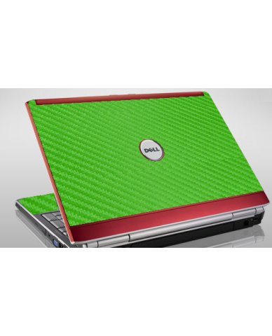 Dell Inspiron 1720 1721  GREEN CARBON FIBER Laptop Skin