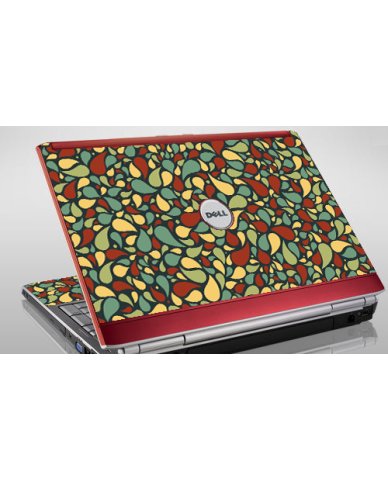 Dell Inspiron 1720 1721  MOSAIC PETALS Laptop Skin