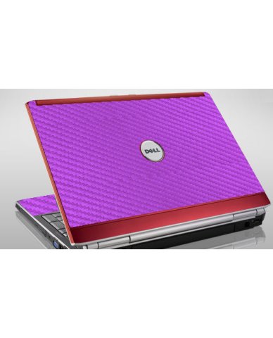 Dell Inspiron 1720 1721  PURPLE CARBON FIBER Laptop Skin