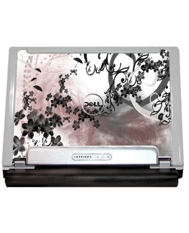 Dell Inspiron 700M/ 710M  FLOWERS AND UMBRELLAS Laptop Skin