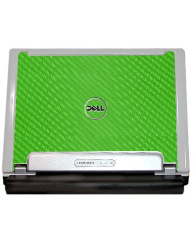 Dell Inspiron 700M/ 710M  GREEN CARBON FIBER Laptop Skin