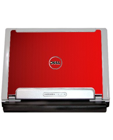 Dell Inspiron 700M/ 710M  RED CARBON FIBER Laptop Skin