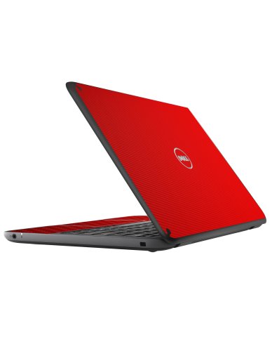 Dell Latitude 3190 RED CARBON FIBER Laptop Skin