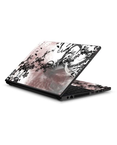 Dell Latitude 3570 FLOWERS AND UMBRELLAS Laptop Skin