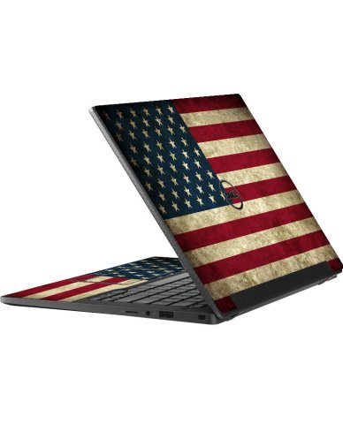 Dell Latitude 7370 AMERICAN FLAG Laptop Skin