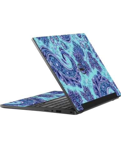 Dell Latitude 7370 BLUE PAISLEY Laptop Skin