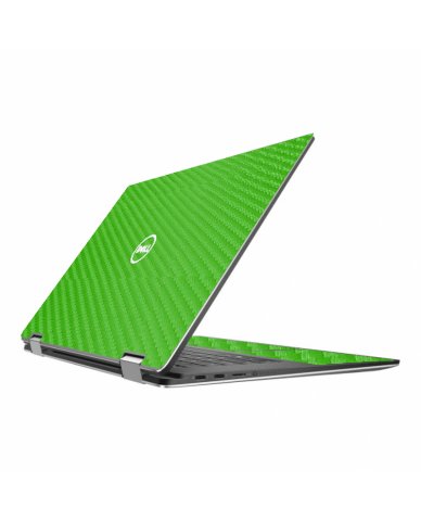 Dell Precision 5530 2 IN 1 GREEN CARBON FIBER Laptop Skin