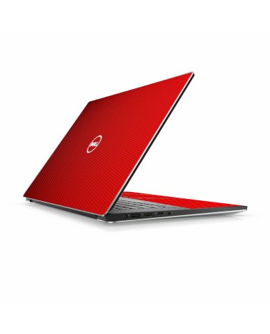 Dell XPS 15 7590 RED CARBON FIBER Laptop Skin