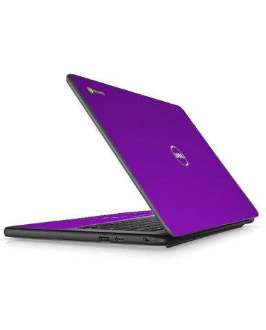 Dell Chromebook 11 3400 CHROME PURPLE Laptop Skin