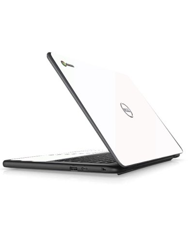 Dell Chromebook 11 3400 WHITE Laptop Skin
