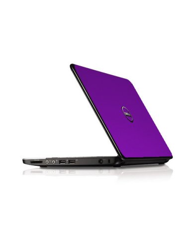 Dell Inspiron 11Z 1121  CHROME PURPLE Laptop Skin