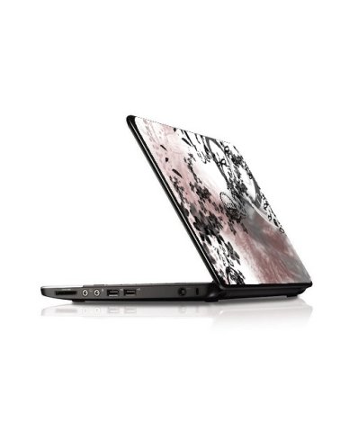 Dell Inspiron 11Z 1121  FLOWERS AND UMBRELLAS Laptop Skin