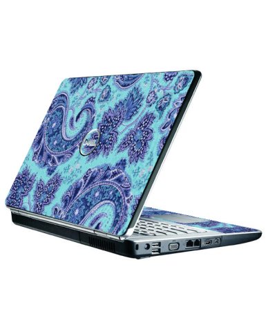 Dell Inspiron 1525  BLUE PAISLEY Laptop Skin