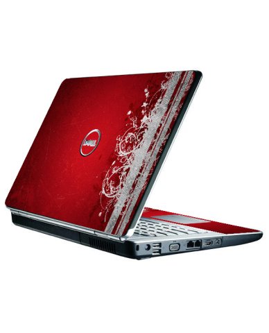 Dell Inspiron 1525  RED GRUNGE Laptop Skin