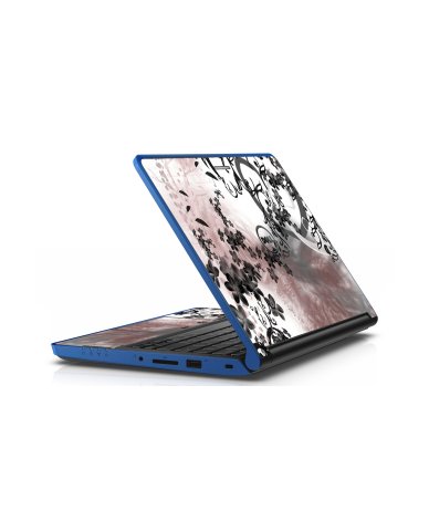 Dell Latitude 3350 FLOWERS AND UMBRELLAS Laptop Skin