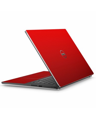 Dell Precision 3351 RED CARBON FIBER Laptop Skin