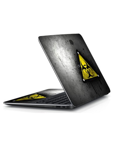Dell XPS 14 L421X BLACK CAUTION Laptop Skin