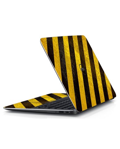 Dell Precision M3800 CAUTION STRIPES Laptop Skin