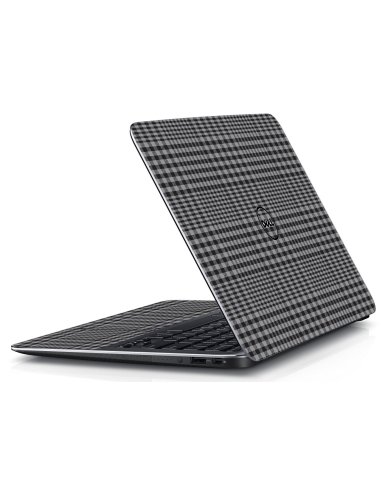 Dell XPS 13 (9343) DARK GRAY PLAID Laptop Skin