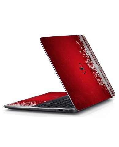 Dell Precision M3800 RED GRUNGE Laptop Skin