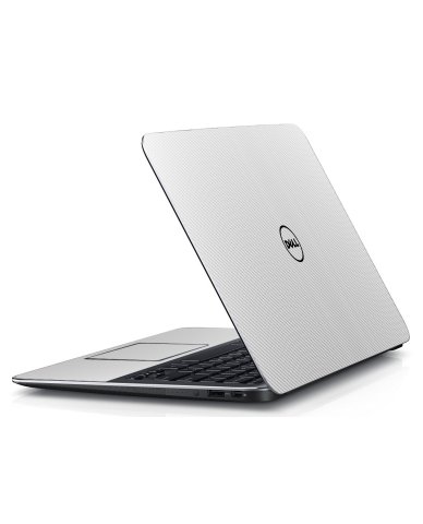 Dell XPS 13 (L322x) WHITE CARBON FIBER Laptop Skin