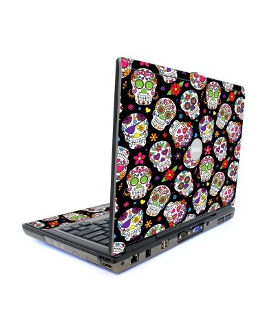 Dell Latitude D820/D830 SUGAR SKULLS Laptop Skin