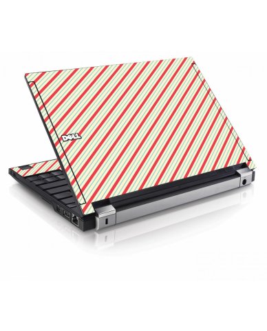 Circus Stripes Dell E4200 Laptop Skin