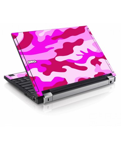 Pink Camo Dell E4200 Laptop Skin