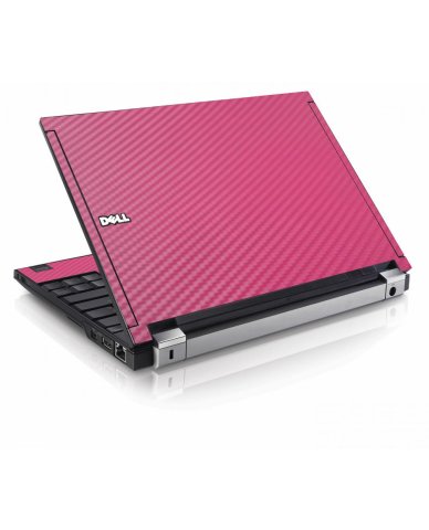 Pink Carbon Fiber Dell E4200 Laptop Skin