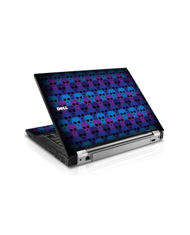 Blue Skulls E4310 Laptop Skin